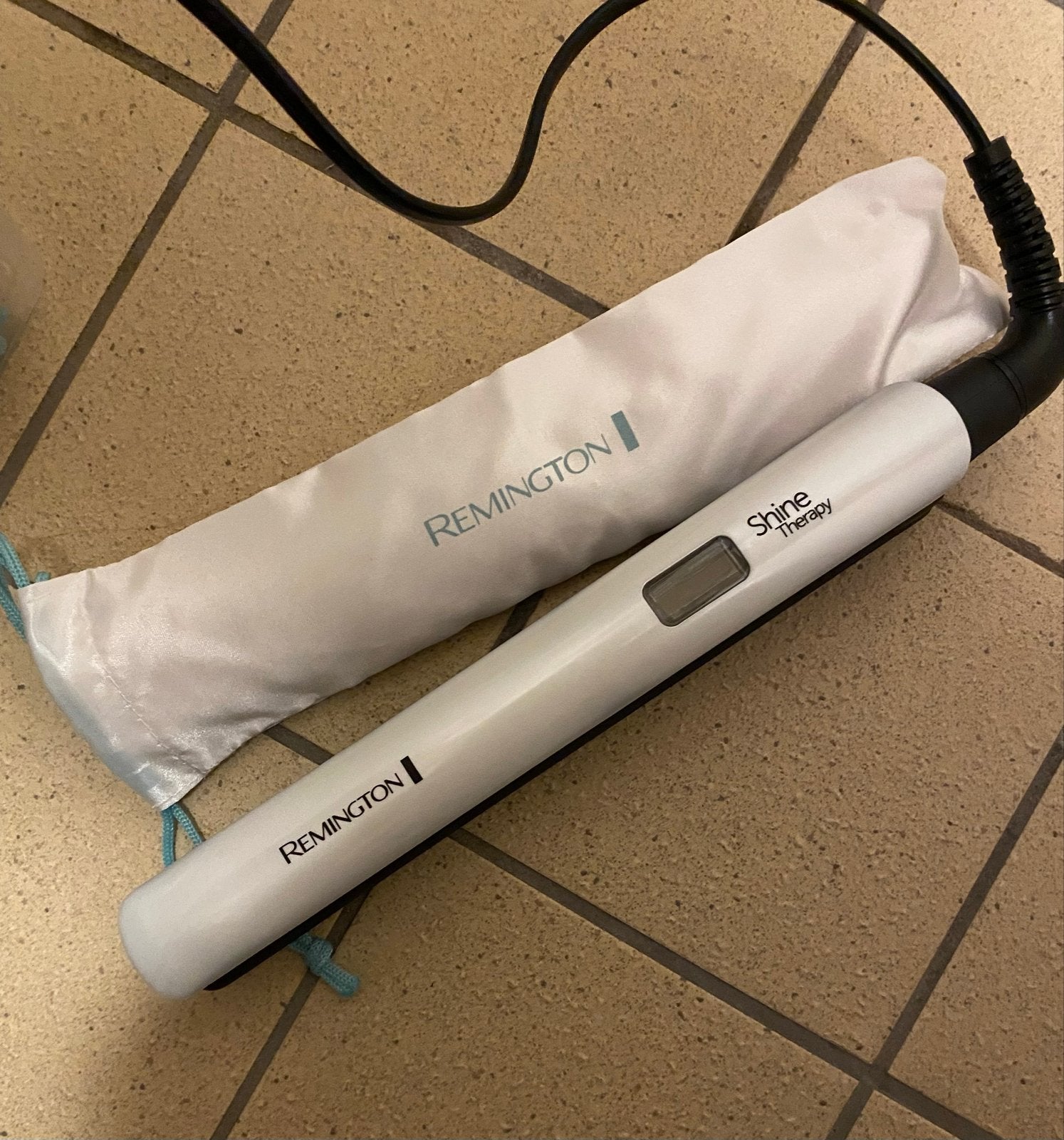 Remington Shine Therapy stijltang met opbergzakje, Ophalen, Zo goed als nieuw