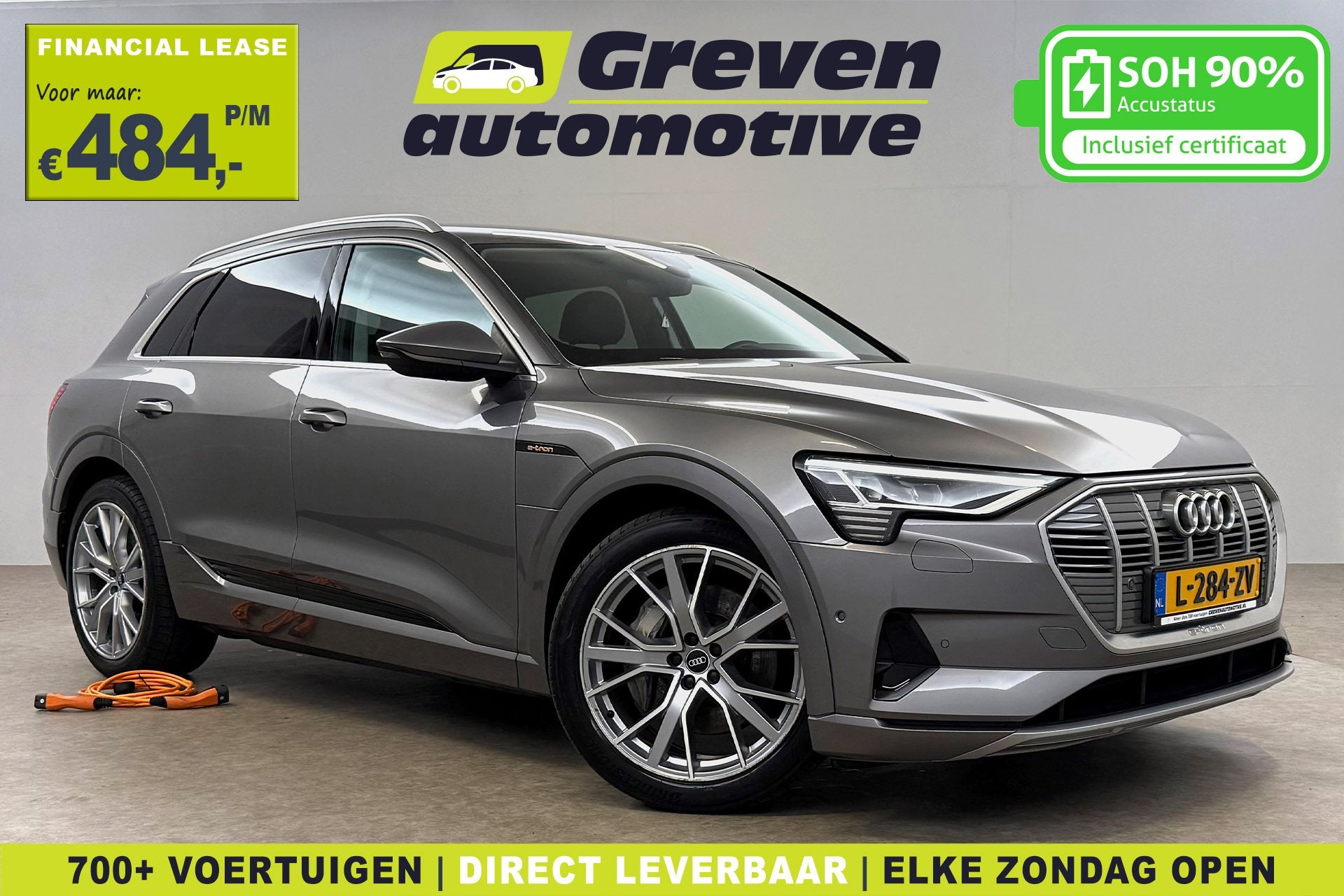 Audi e-tron 55 quattro Advanced edition 95 kWh | Snelladen |, Automaat, 131 €/maand, 95 kWh, Verwarmde buitenspiegels