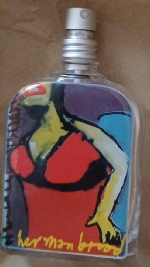 Herman brood parfum, Ophalen of Verzenden, Parfumfles