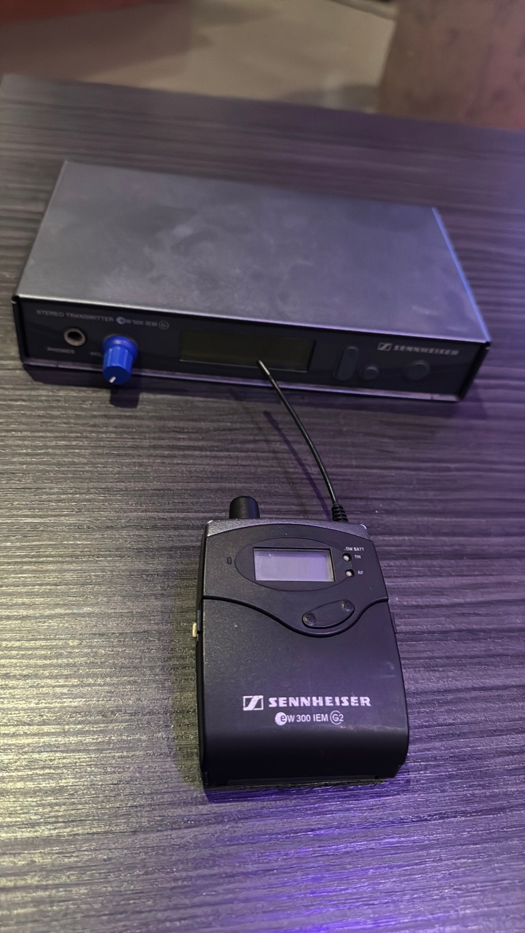 Sennheiser EW 300 in ear met G2 belt oude frequentie, Ophalen, Gebruikt, Overige typen