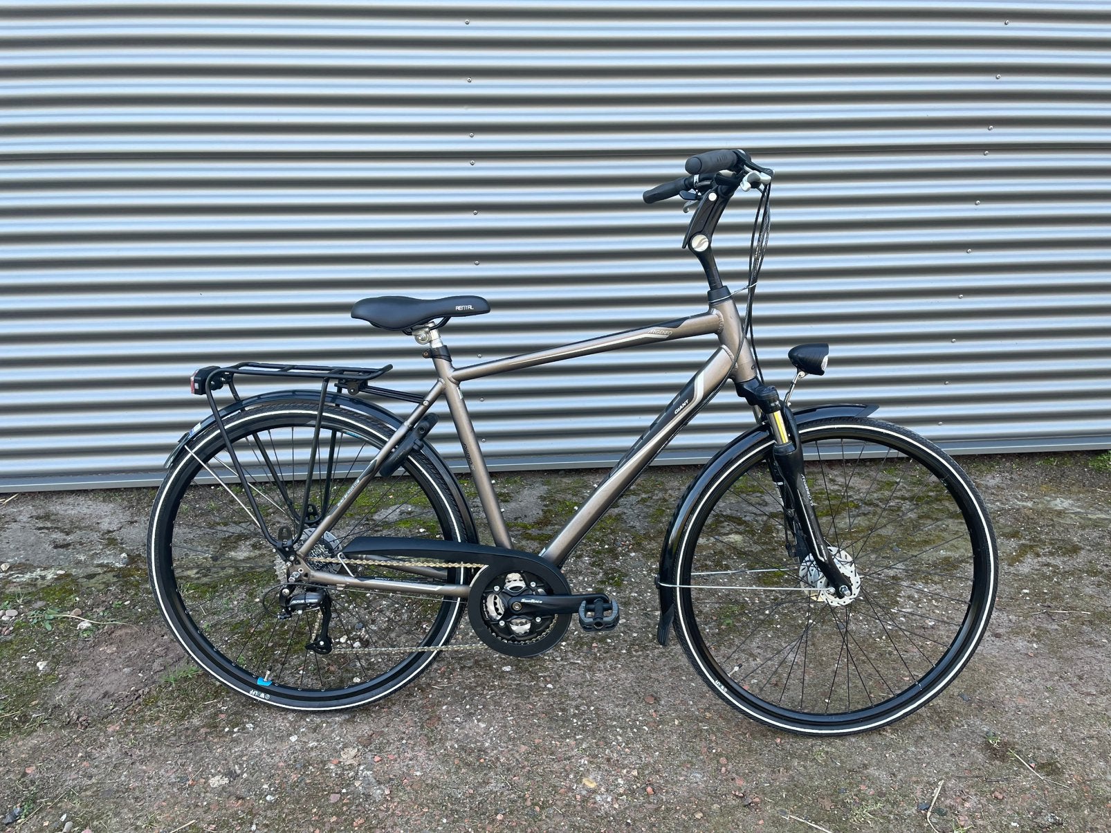 Giant argento T27 Maat L, Ophalen, 28 inch, Vering, Giant