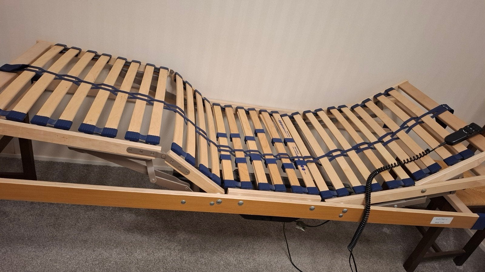 verstelbaare bedbodem 80x200, Ophalen, Gebruikt, Eenpersoons, 80 cm