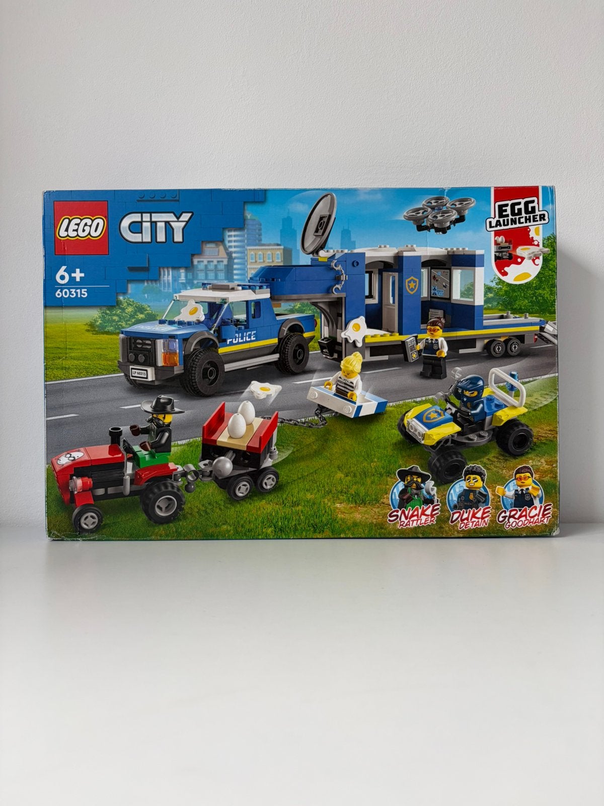 Lego 60315 - Lego City Politie Commandowagen - *NIEUW*, City, Nieuw, Ophalen of Verzenden, Product.compliance@lego.com