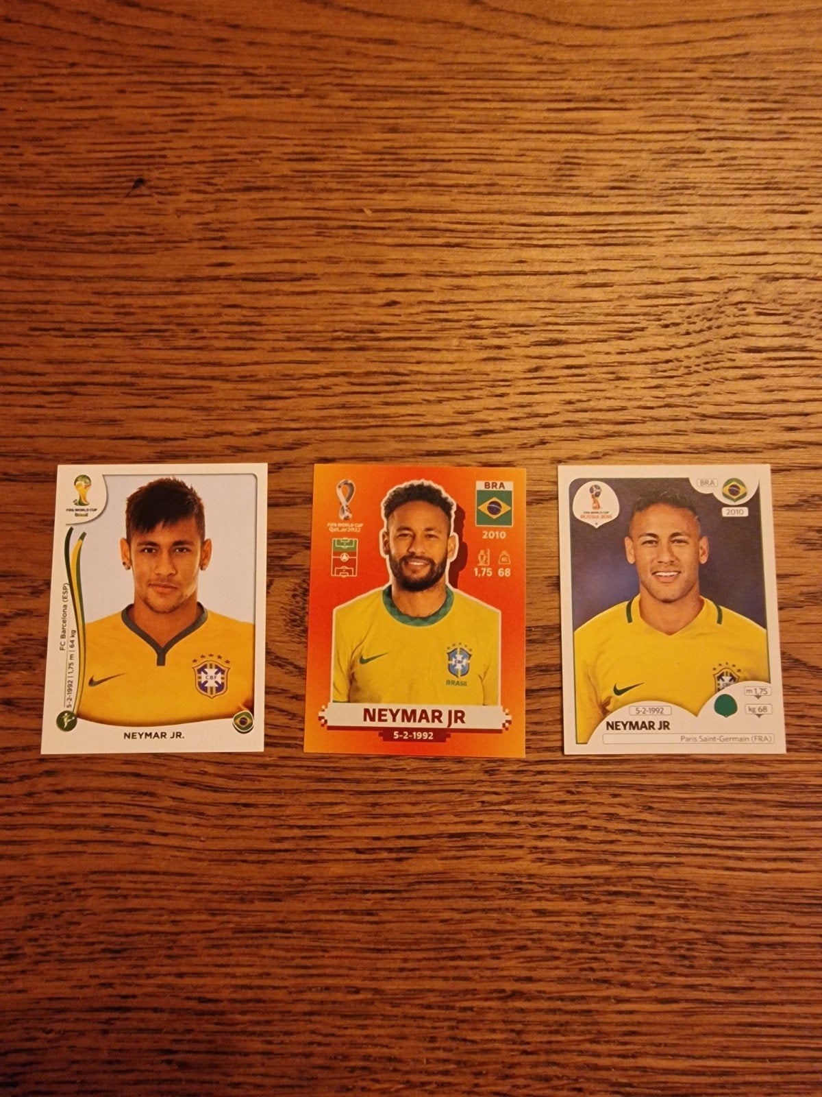 Neymar Jr panini stickers, Hobby en Vrije tijd, Stickers en Plaatjes, Ophalen of Verzenden, Meerdere stickers
