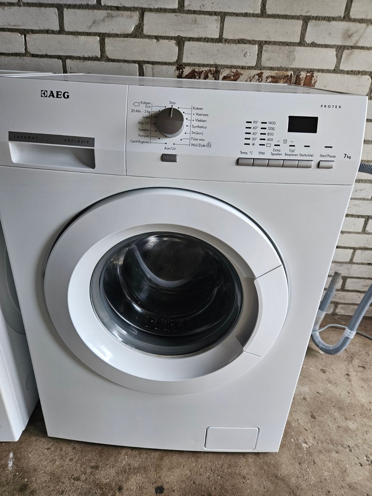 wasmachine, Ophalen
