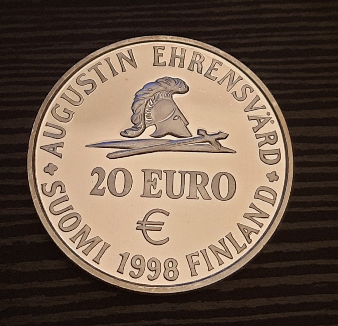 Finland: 20 euro 1998 conceptmunt Augustin Ehrensvärd, Verzenden, Zilver, Finland, Overige waardes