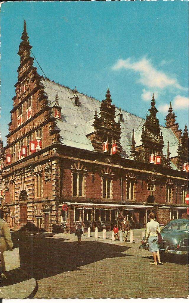 Haarlem De Vleeshal., Ophalen of Verzenden, 1960 tot 1980, Gelopen, Noord-Holland