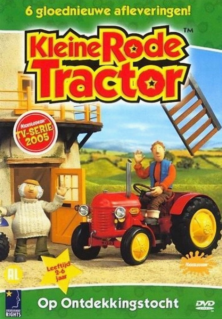 Kleine Rode Tractor - Op Ontdekkingstocht (DVD), Gebruikt, Animatie, Alle leeftijden, Tv-serie