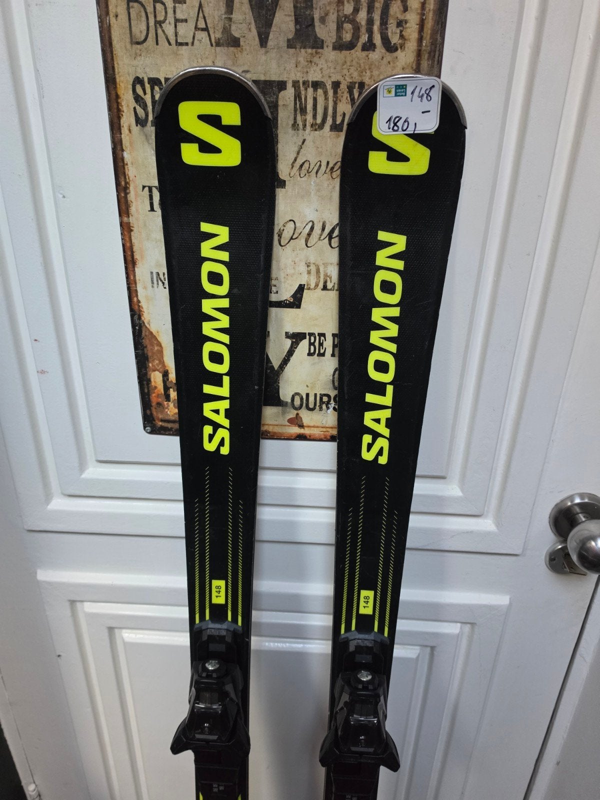 148cm salomon s max s carve skis, 140 tot 160 cm, Zo goed als nieuw, Carve, Skiën