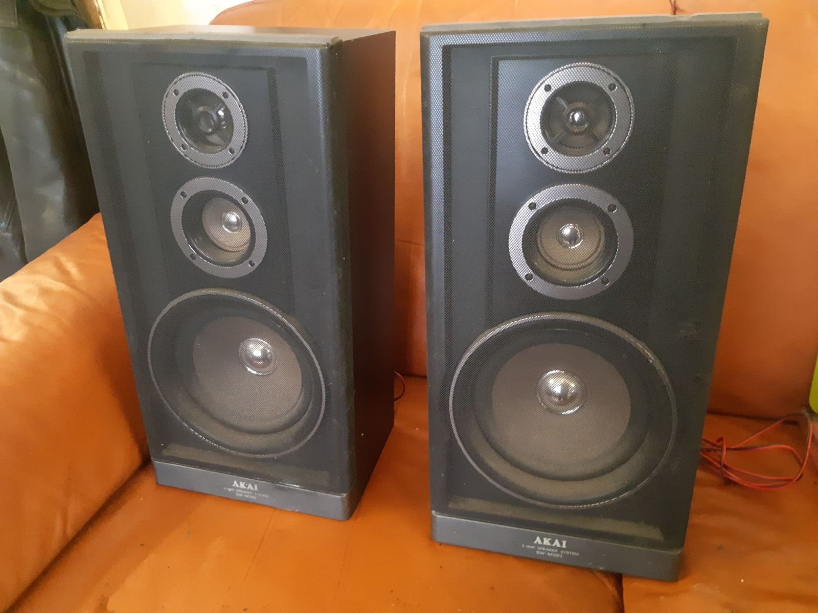AKAI Speakerset - 80W, 8 Ohm, Ophalen, Gebruikt, 60 tot 120 watt, Speakerset
