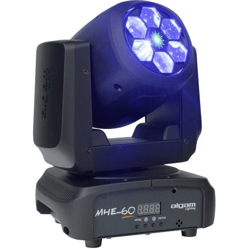 ALGAM LIGHTING - MHE60 movinghead met laser, Geluidgestuurd, ., Nieuw, Ophalen of Verzenden