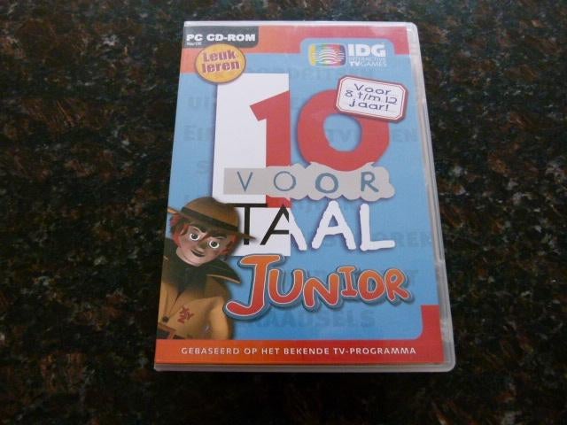 10 Voor Taal, Junior - Windows- PC cd-rom, Spelcomputers en Games, Games | Pc, Puzzel en Educatief, 1 speler, Eén computer, Ophalen of Verzenden