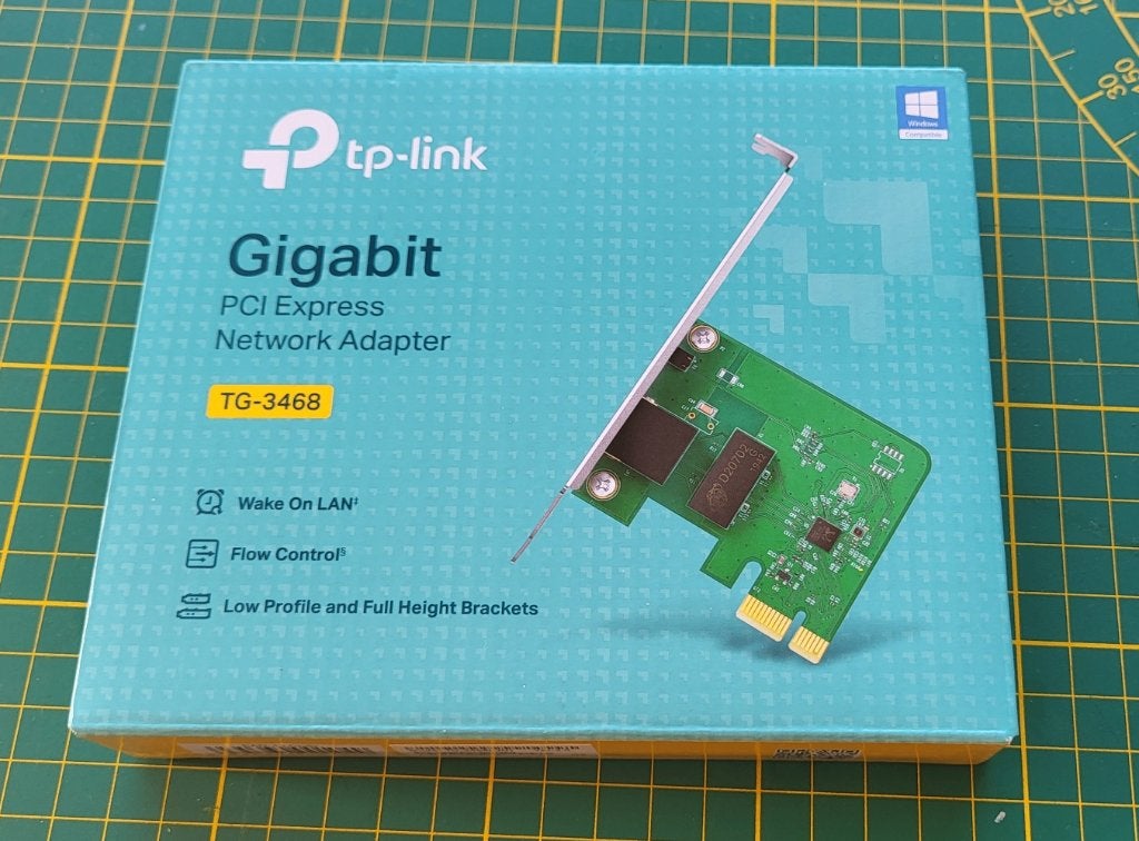 TP-Link Gigabit Network Adapter, 32-bit PCIe, Low-Profile, Ophalen of Verzenden, Nieuw, Intern, Tp-link