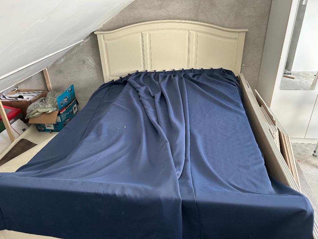 Tweepersoonsbed, Huis en Inrichting, Ophalen, Gebruikt, Tweepersoons, Scandinavisch