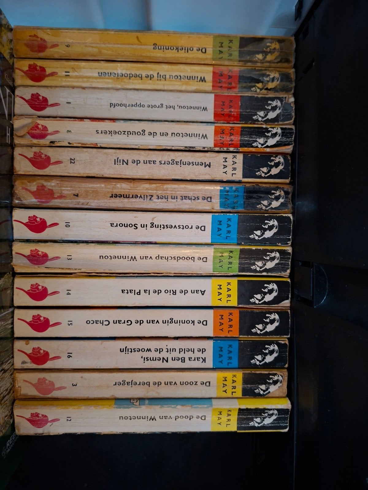 Karl May Pockets 13 stuks, Boeken, Avontuur en Actie, Ophalen of Verzenden, Gelezen, Karl May