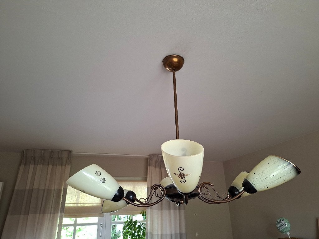 retro hang lamp, Ophalen, Huis en Inrichting