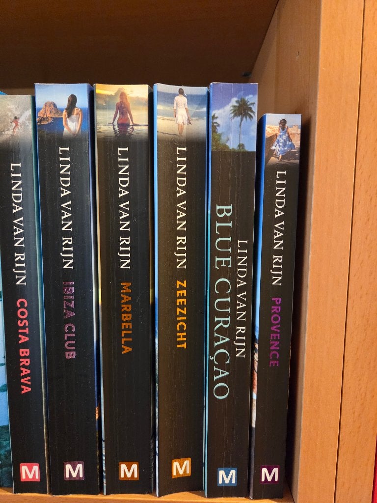 Linda van Rijn - 18 titels, Ophalen, Gelezen, Linda van Rijn, Nederland