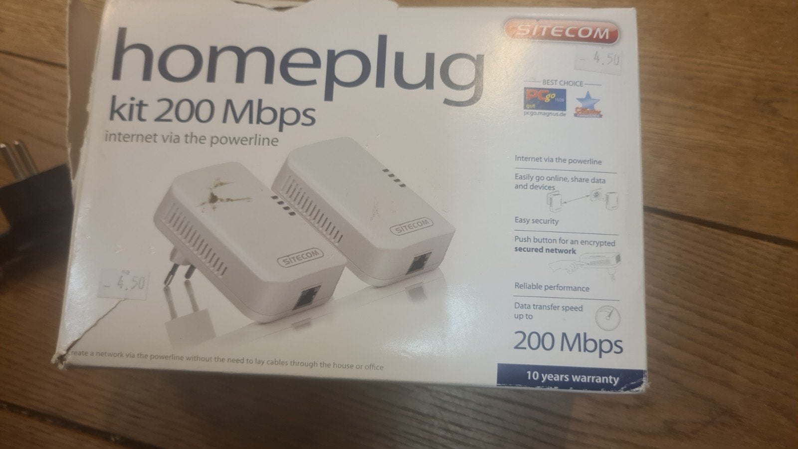 Sitecom Homeplug Kit 200 Mbps - Internet via Powerline, Router, Ophalen of Verzenden, Linatebaan 100, 3542 AN Utrecht, Nederland