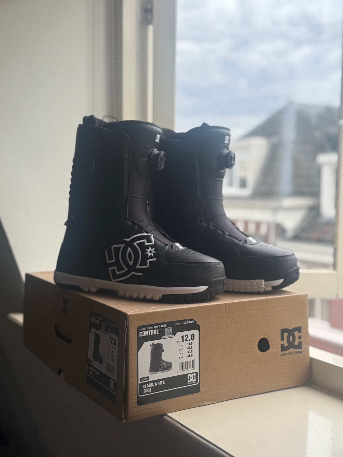 DC CONTROL BLACK BLACK WHITE, Ophalen of Verzenden, Zo goed als nieuw, Schoenen
