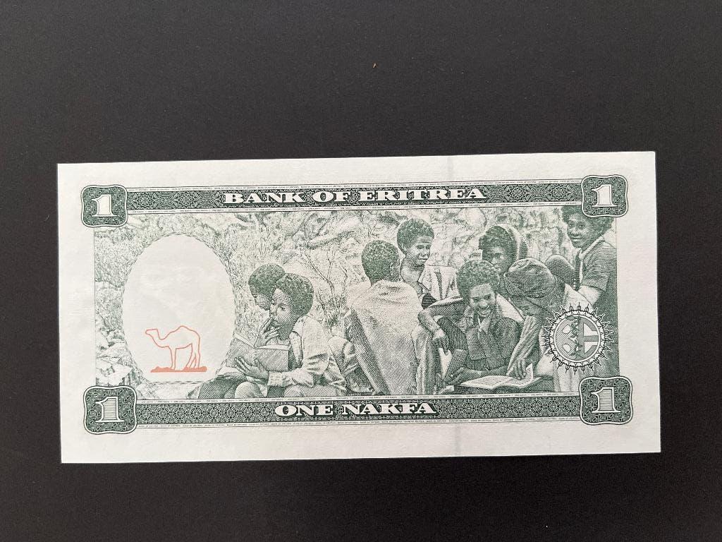 Eritrea 1 nakfa 1997 UNC, Postzegels en Munten, Bankbiljetten | Afrika, Verzenden, Overige landen