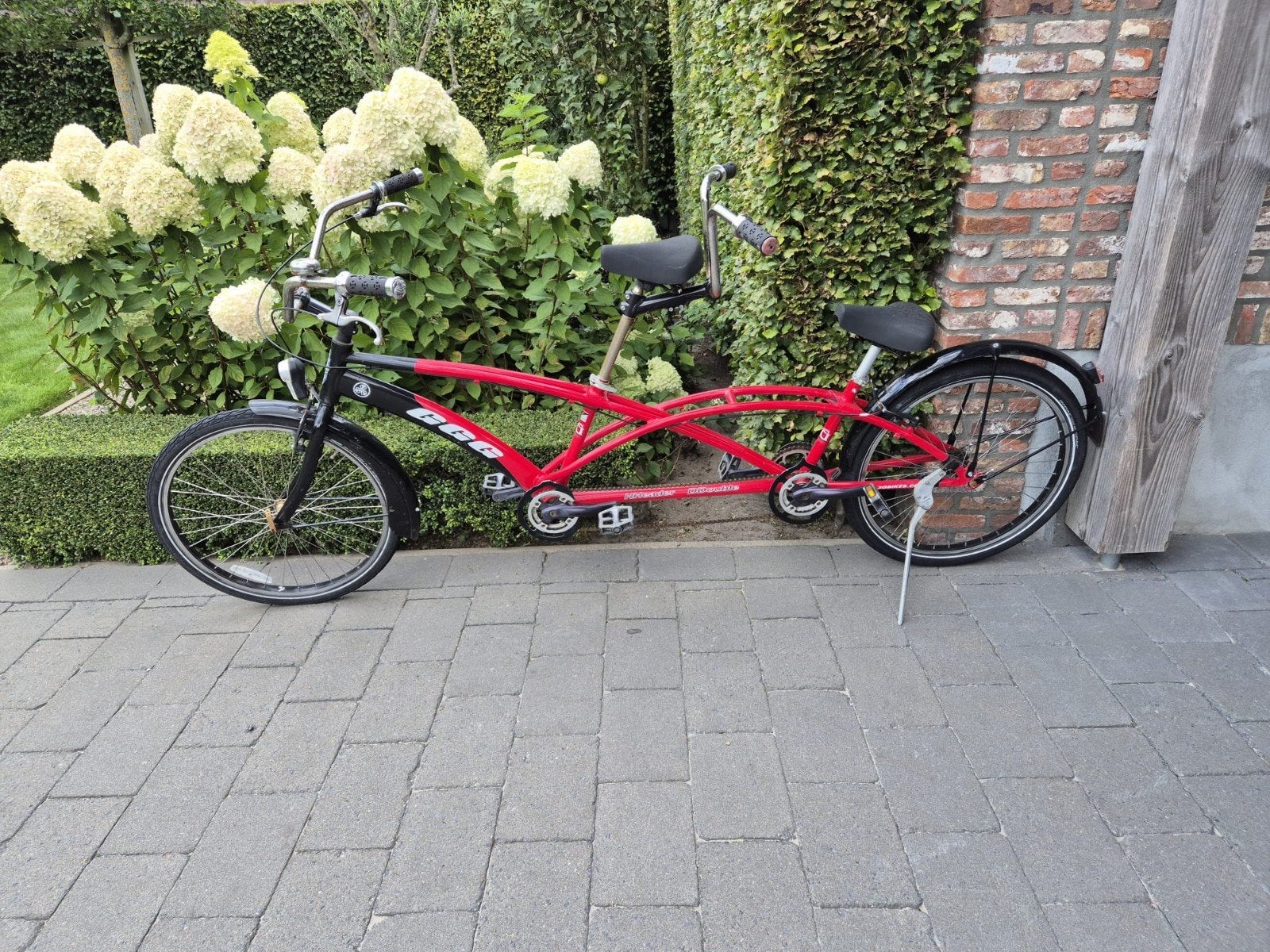 tandem te koop tegen elk aannemelijk bod., 55 cm of meer, Ophalen, Gebruikt, Minder dan 10 versnellingen