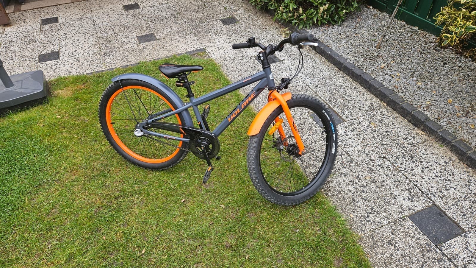 Kinderfiers Volare oranje in goede staat, 16 tot 20 inch, Staal, Velgrem, V-brakes