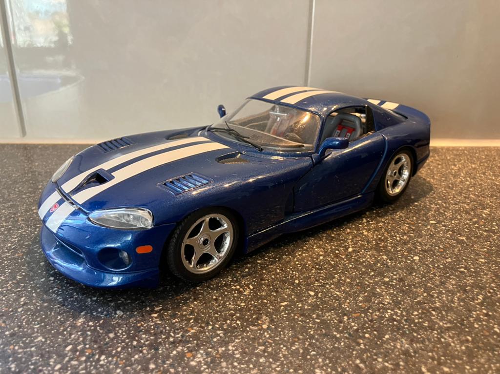 Dodge viper gts coupe, Ophalen of Verzenden, Zo goed als nieuw, Auto, Bburago