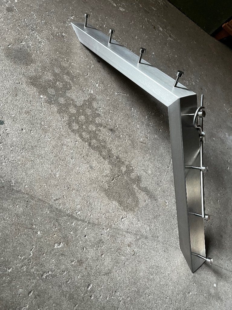 Salontafel, tv meubel, kapstok, Gebruikt, Minder dan 100 cm, Metaal, Ophalen