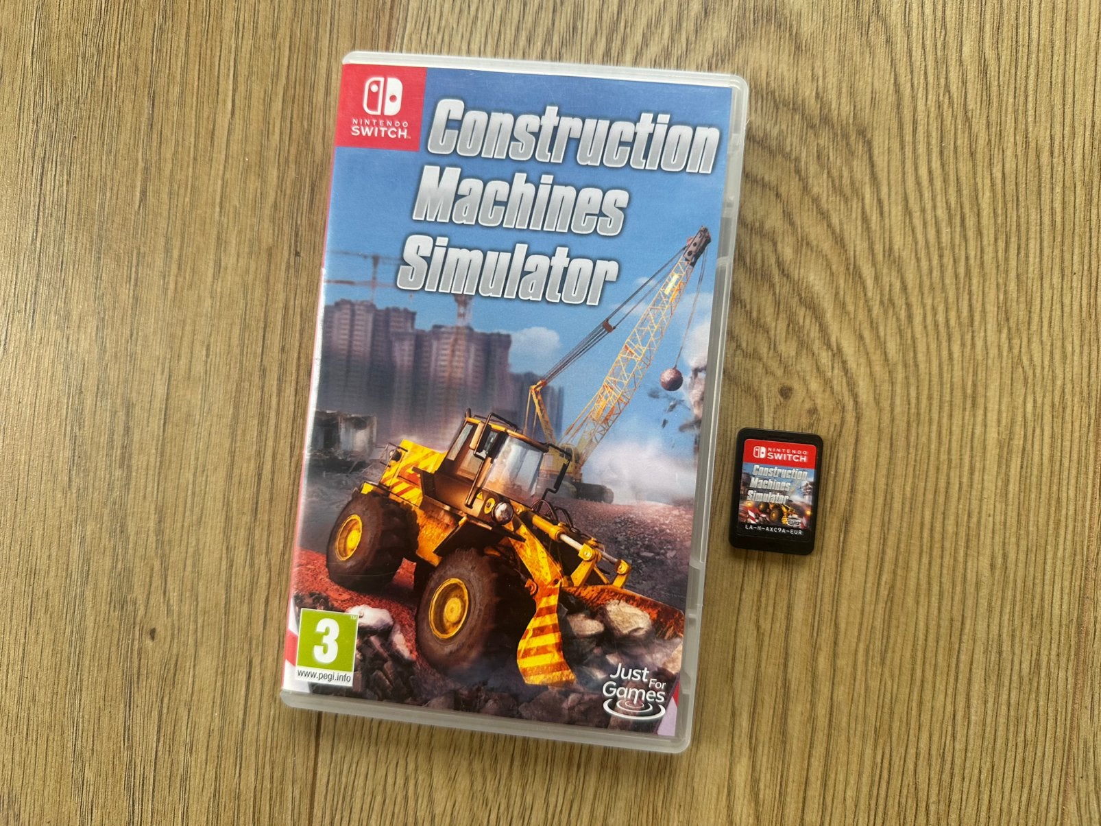 Construction Machines Simulator Nintendo Switch Nette Staat!, 1 speler, Ophalen of Verzenden, Zo goed als nieuw, Vanaf 3 jaar