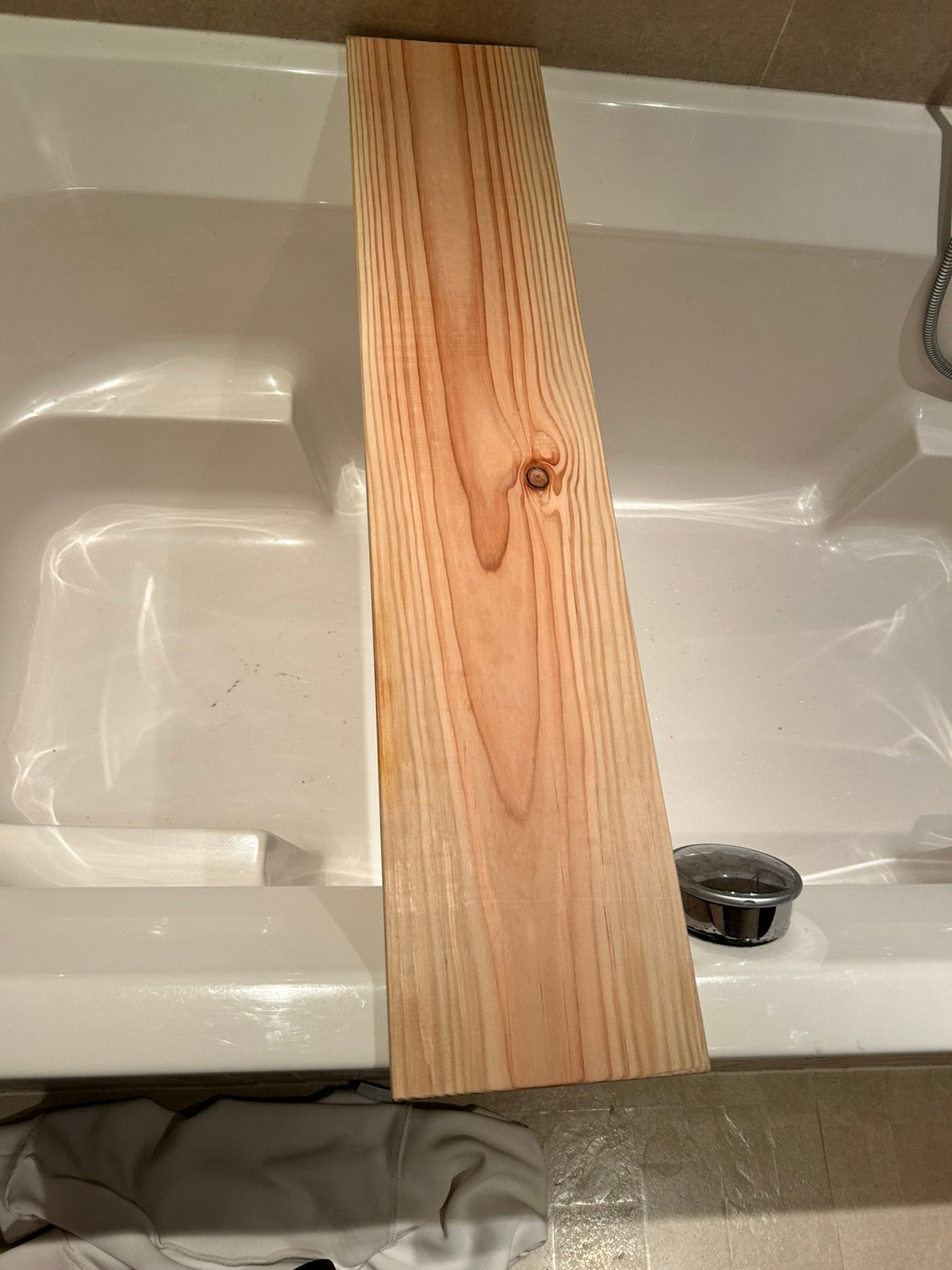 Badplank, Overige materialen, Ophalen of Verzenden, Zo goed als nieuw, Minder dan 100 cm