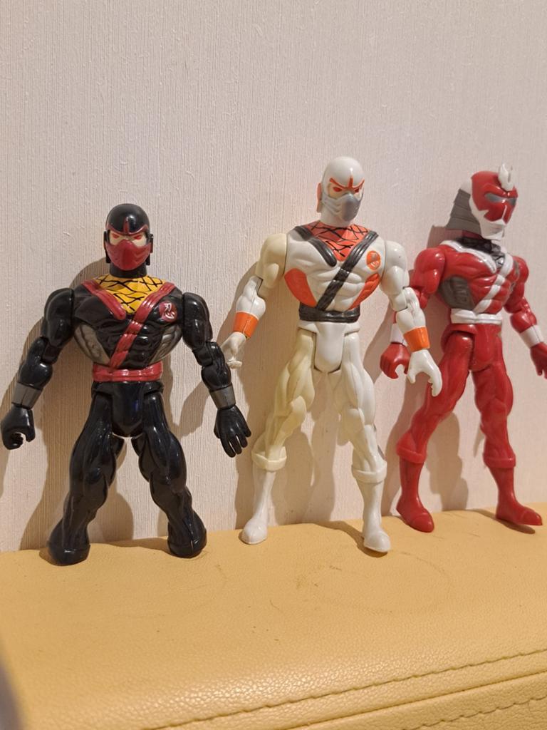 Power rangers ninja storm aktiefigurenv, Gebruikt, Power, Ninja, Rangers