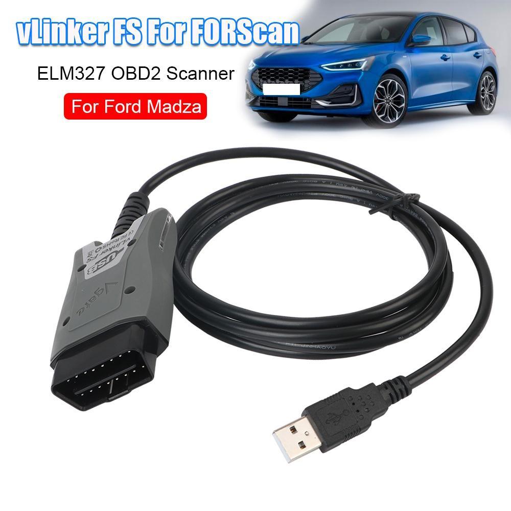 Vgate vLinker FS HS MS-CAN USB OBD2 kabel | FORScan  AlfaOBD, Ophalen of Verzenden, Nieuw