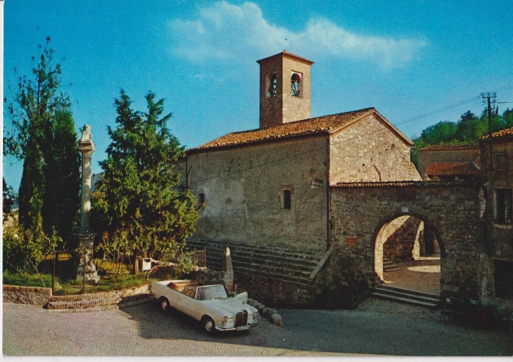 Italie, Colli Euganei, Mercedes 220 SE Cabriolet W111 model, Ophalen of Verzenden, 1960 tot 1980, Ongelopen, Italië