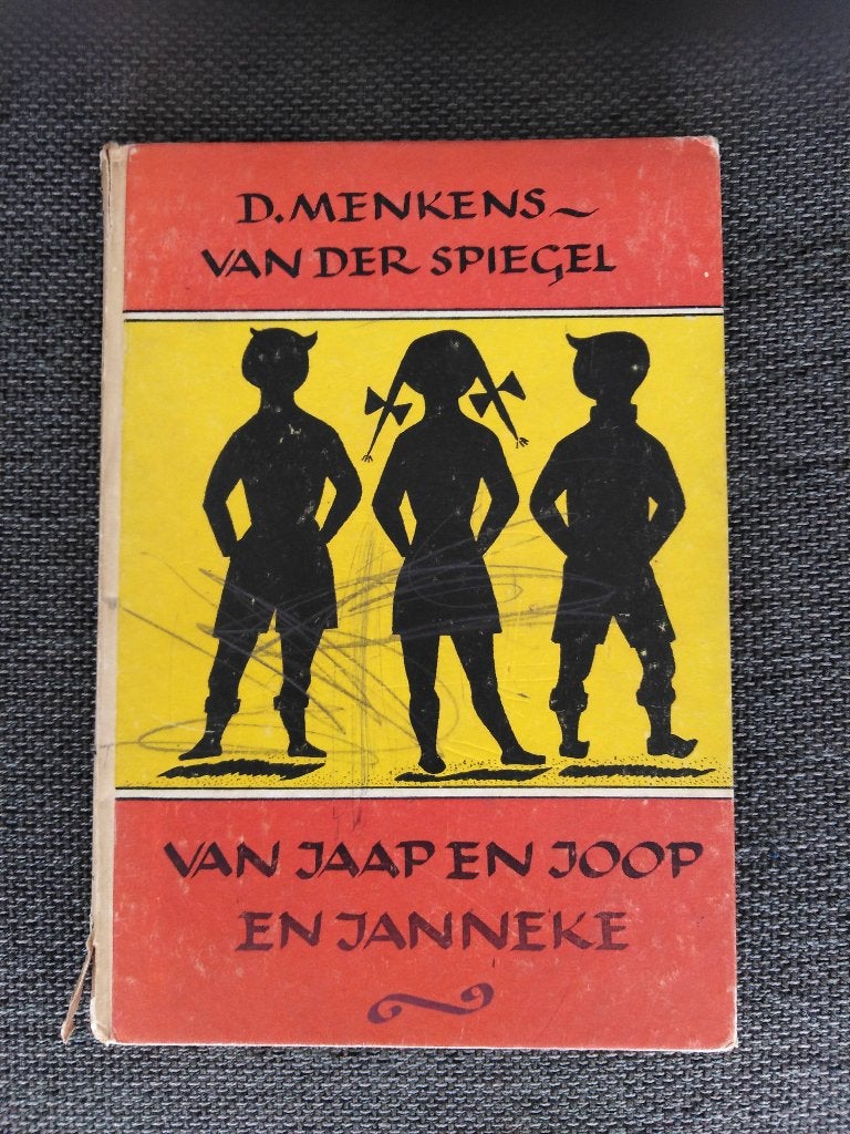 Boek - Van Jaap en Joop en Janneke - D. Menkens v.d. Spiegel, Ophalen, Gelezen, D. Menkens v.d. Spiegel, Fictie