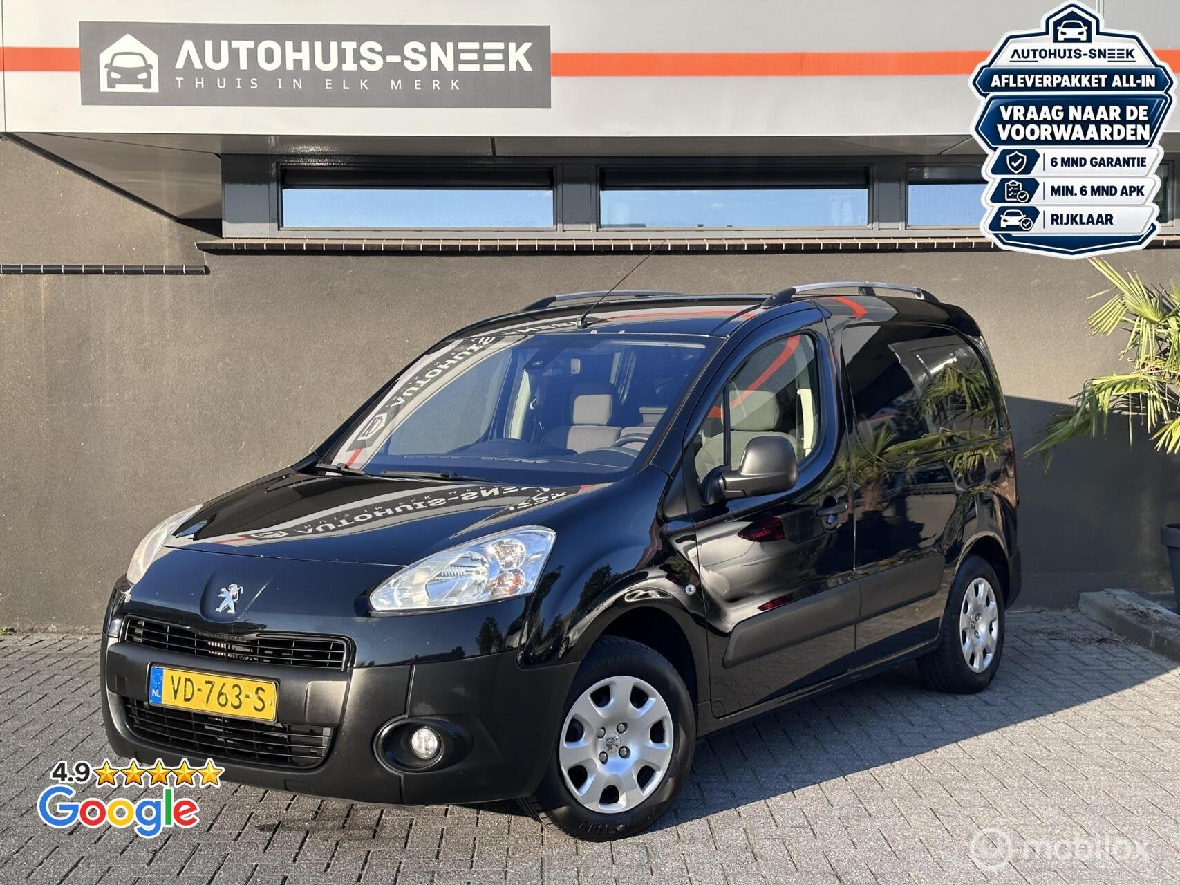 Peugeot Partner bestel 120 1.6 e-HDI L1 XT Profit + 2Tronic, Euro 5, 1160 kg, Gebruikt, 4 cilinders