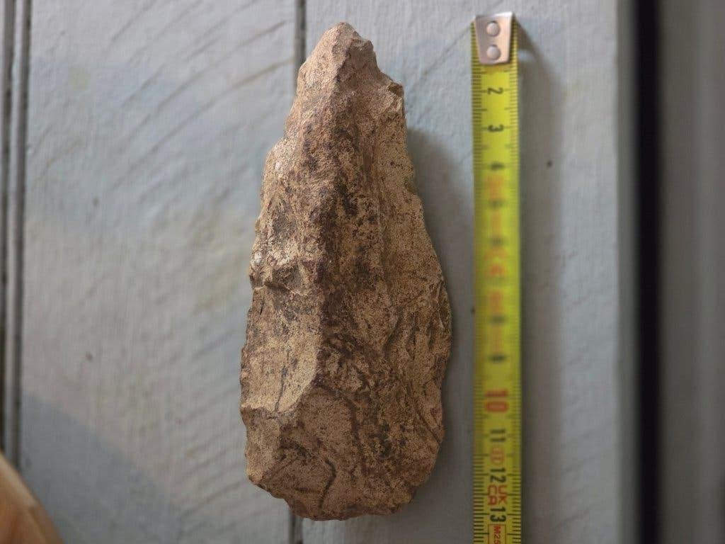 Vuistbijl dubbelzijdig, Verzamelen, Ophalen of Verzenden, Overige typen