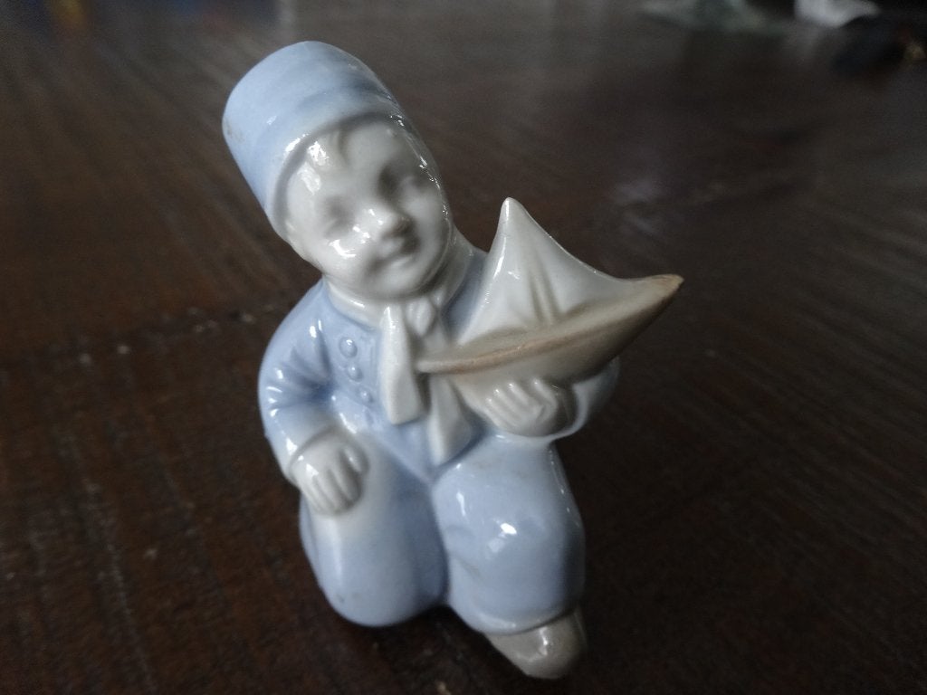 Vintage Peper of Zoutvaatje  in de vorm van een Matroosje., Antiek en Kunst, Ophalen of Verzenden