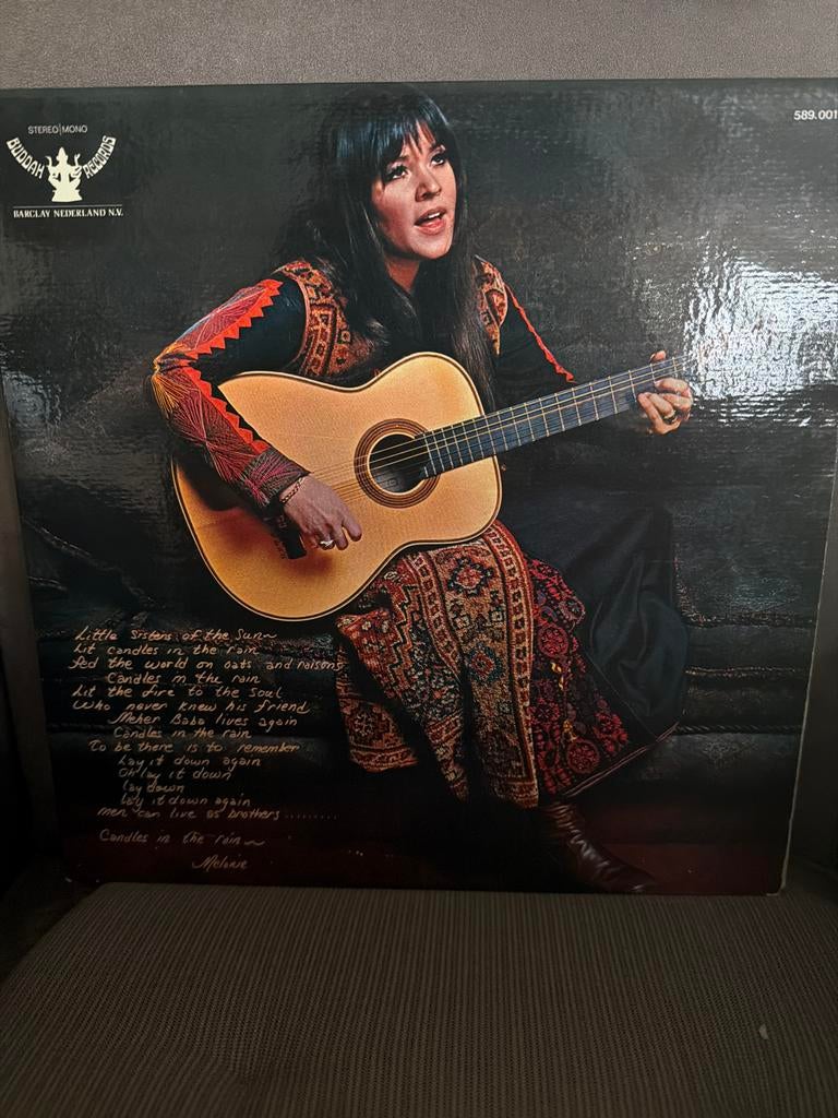 T4.  Melanie - Candles in the Rain LP (Stereo/Mono), Ophalen of Verzenden, Gebruikt, 12 inch