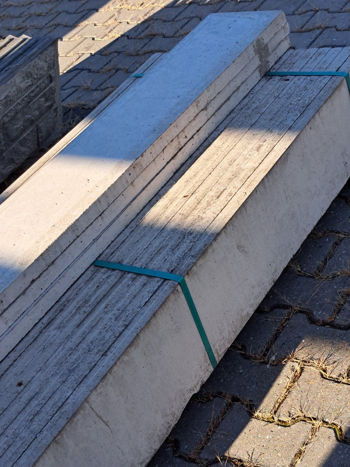 Betonnen Onderplaten. grijs  L 184 cm, Ophalen, Overige materialen, 150 tot 200 cm, Nieuw