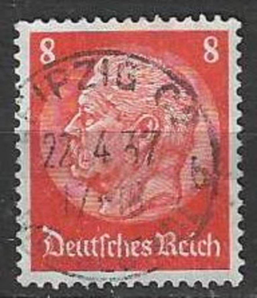 Duitsland 1933-1936 - Yvert 488 - Maarschalk Hindenburg (ST), Postzegels en Munten, Postzegels | Europa | Duitsland, Verzenden