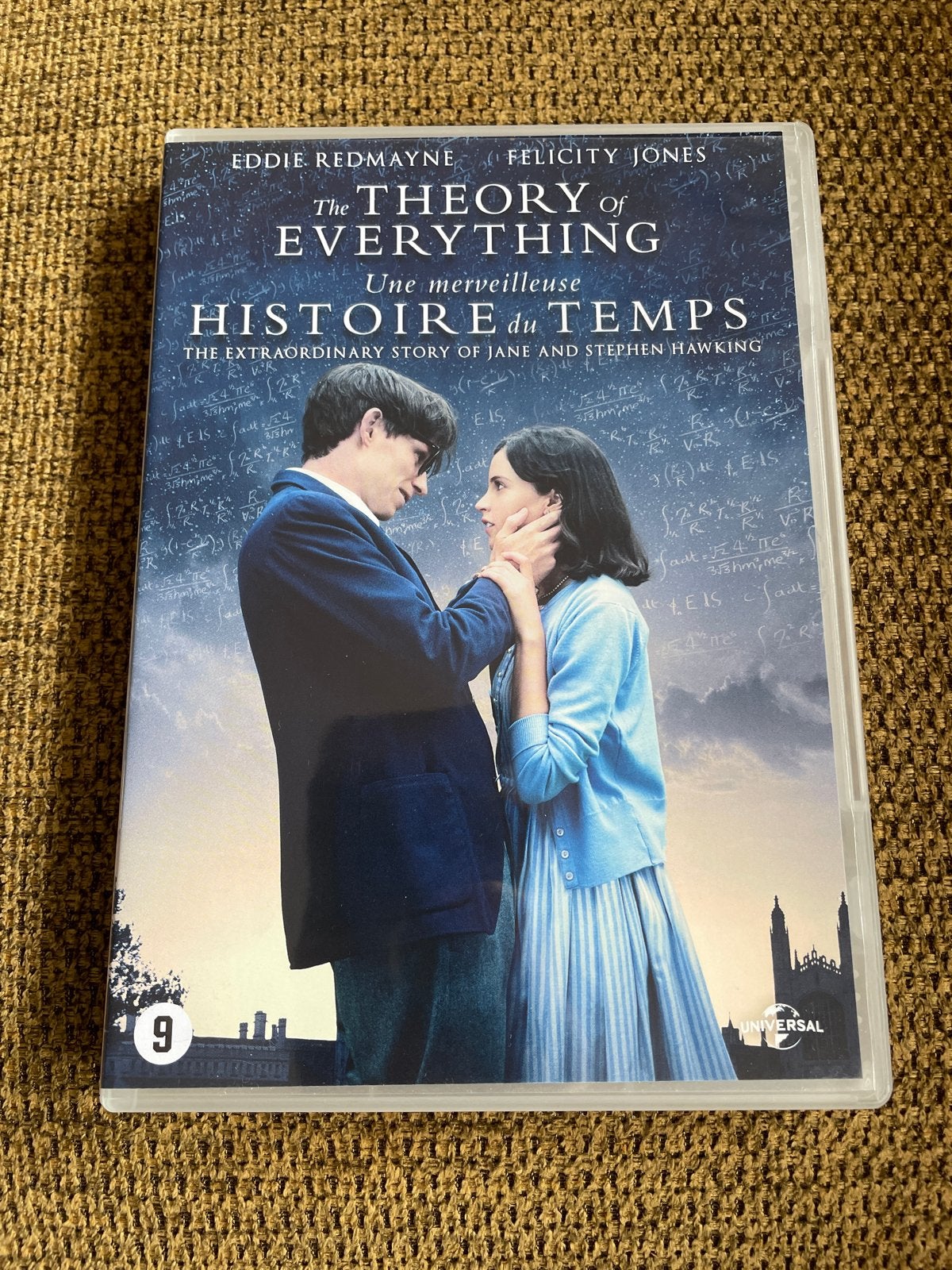 The Theory of Everything - dvd, Engels, Waargebeurd drama, Alle leeftijden, Nederlands
