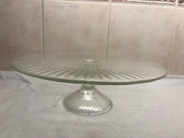 Glazen Taart Plateau Euroglass (1), Antiek en Kunst, Ophalen of Verzenden