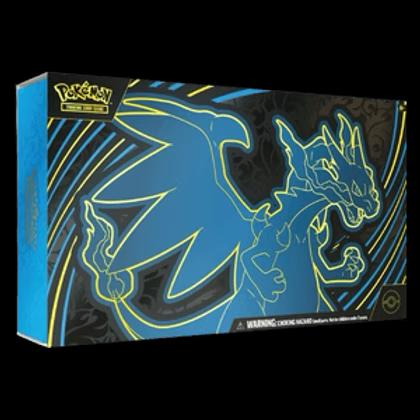 Pokémon Mega Charizard X EX ultra premium collection, Ophalen of Verzenden, Zo goed als nieuw, Foil