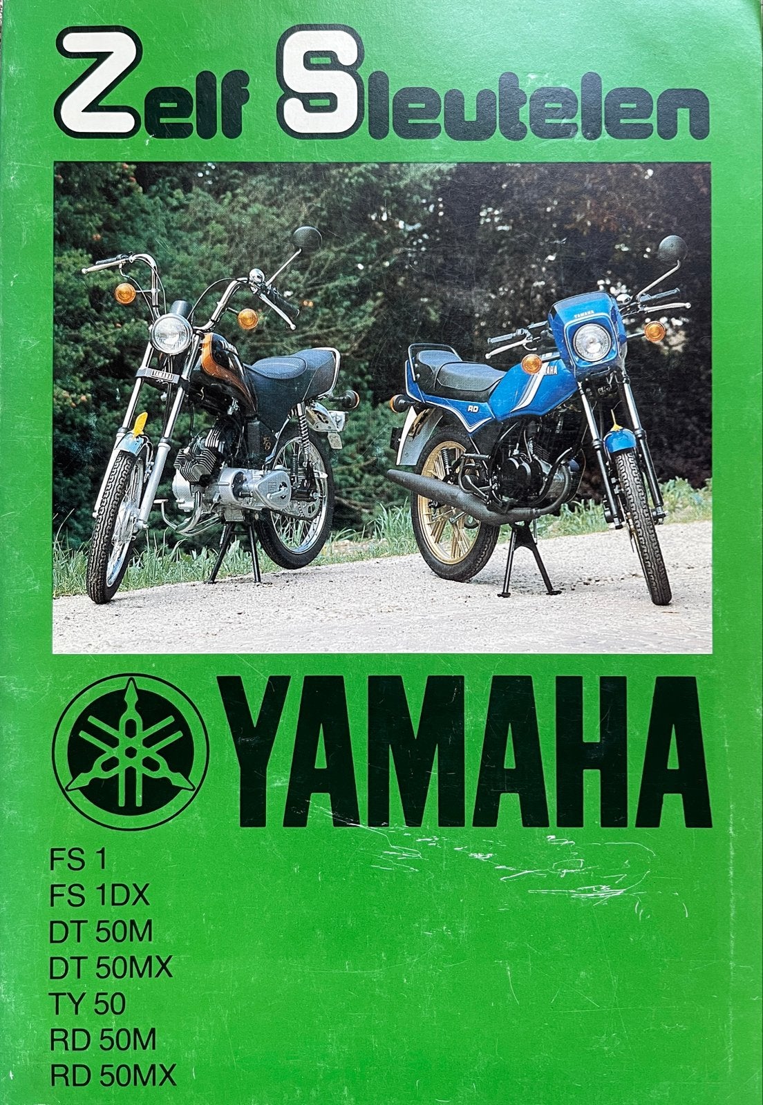 Zelf Sleutelen Yamaha FS1-DT50-RD50 Handleiding Zeer netjes, Ophalen of Verzenden, Zo goed als nieuw