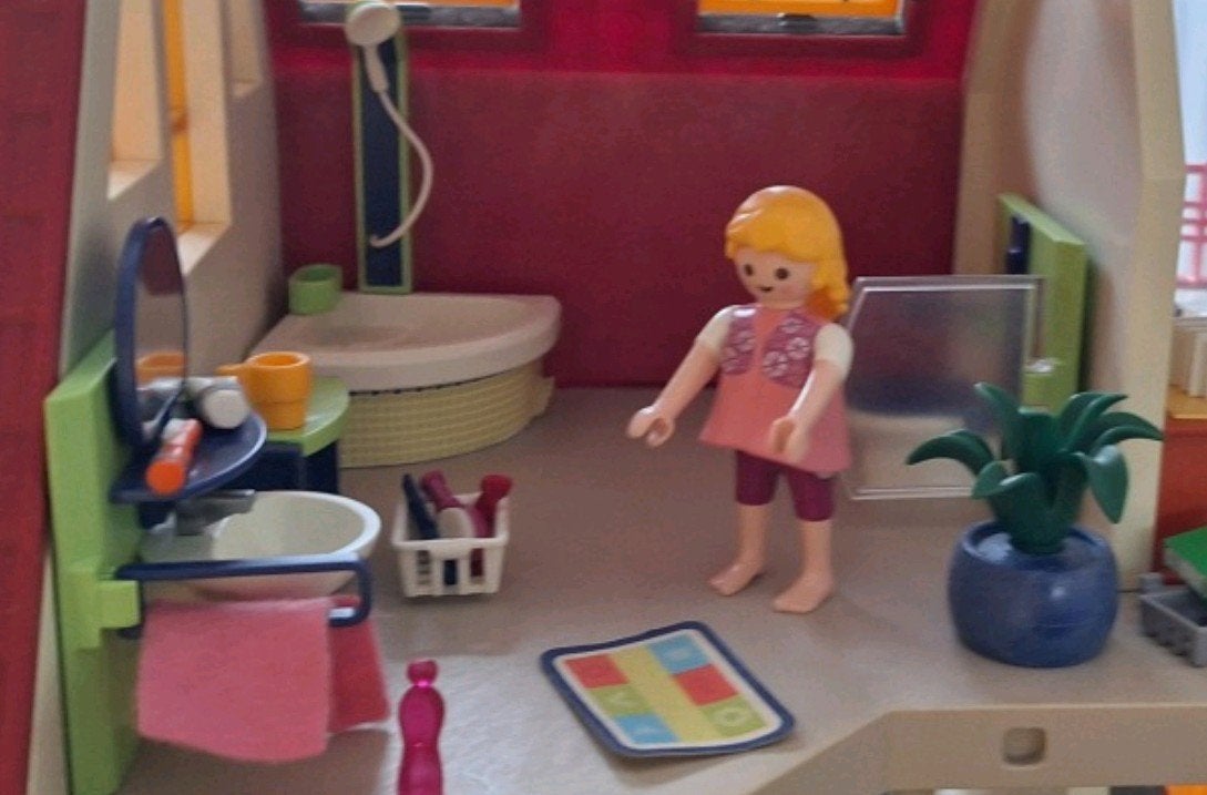 NIEUWE PLAYMOBIL BADKAMER NR 4295 COMPLEET, Ophalen of Verzenden, Nieuw