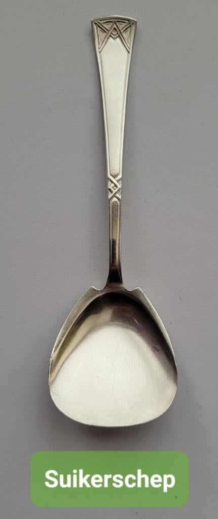 Diverse soorten lepeltjes (ver)zilver(d)., Ophalen of Verzenden
