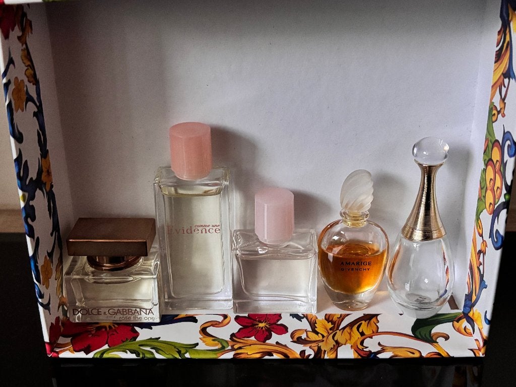 Diverse parfum miniaturen - Dolce & Gabbana, Givenchy, Dior, Ophalen of Verzenden, Gebruikt, Miniatuur, Gevuld