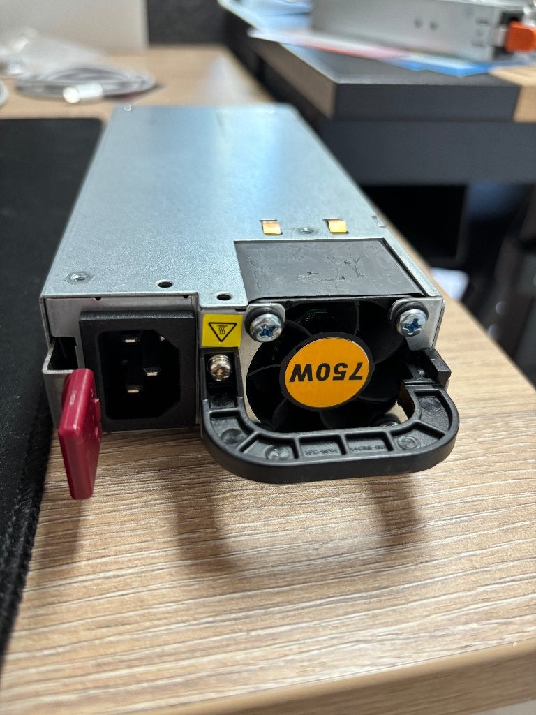 HP 750W Server Voeding HSTNS-PL18 - 511778-001 / 506821-001, Computers en Software, Ophalen of Verzenden, Gebruikt