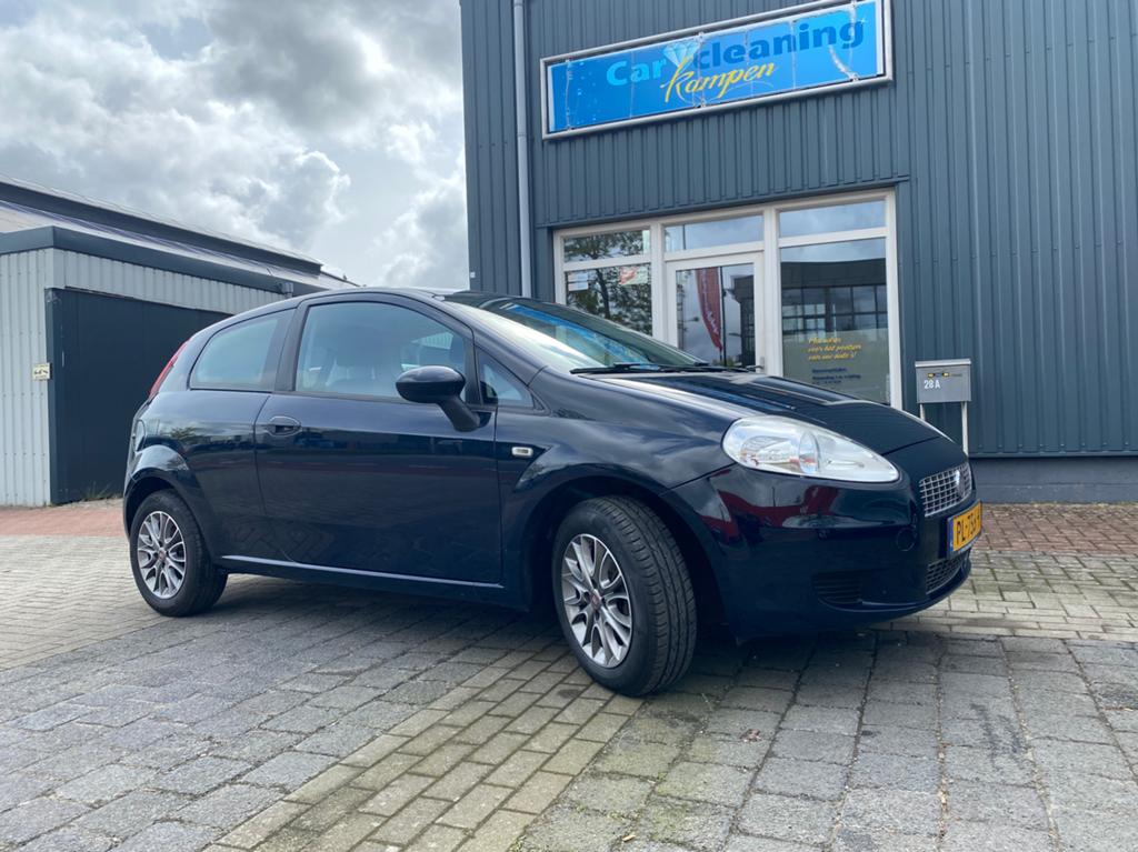Fiat Punto 1.2 3DR 2009 Blauw met nieuwe APK, Auto's, Stof, 40 €/maand, 4 cilinders, Bedrijf
