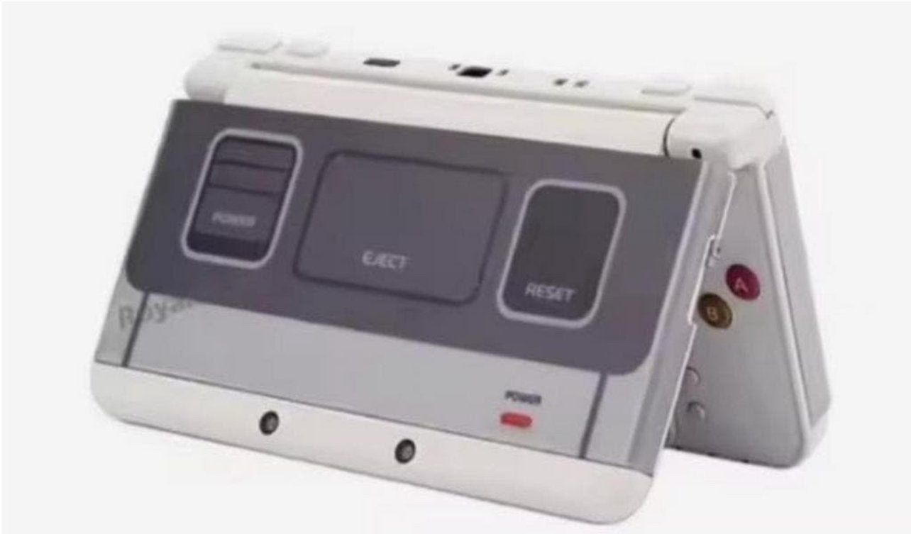 New Nintendo 3DS Vervangende SNES Coverplate Behuizing, Ophalen of Verzenden, Nieuw, Overige kleuren, 3DS